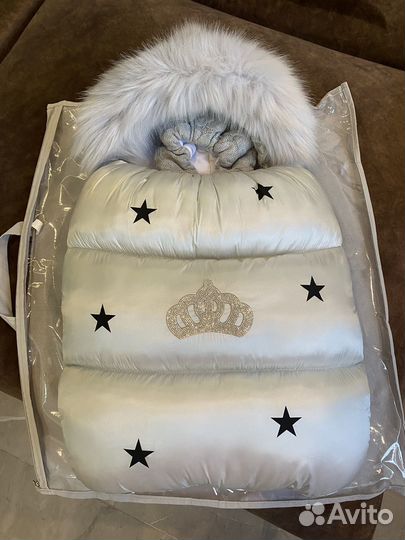 Конверт комплект на выписку осень зима