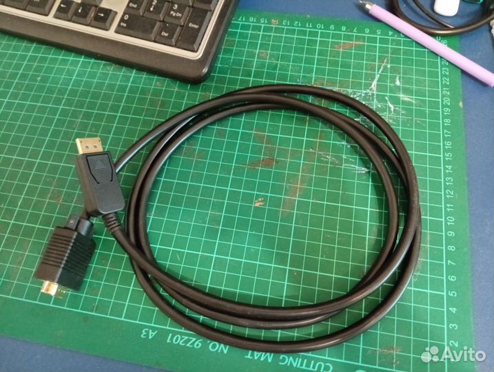 Кабель для монитора DVI/VGA/display port