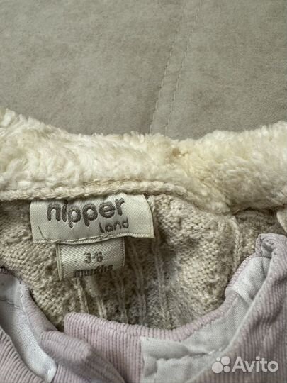 Платье для малыша 6-9 месяцев