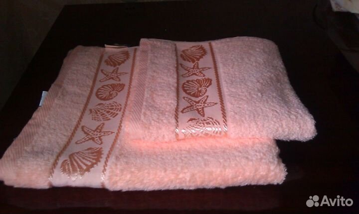 Подарочный набор из 2-х полотенец, 50*100, 70*140