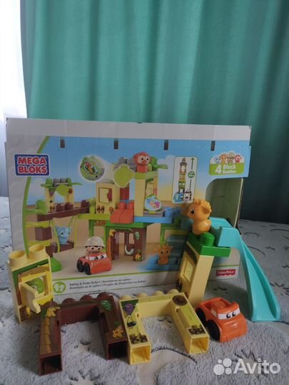 Конструктор mega bloks Fisher Price Сафари