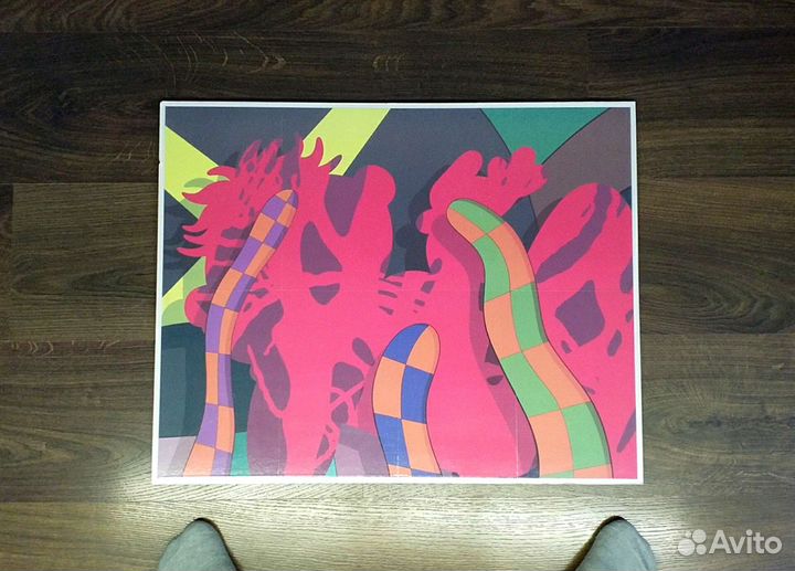 Kaws x visionaire x M&M VR poster 2017