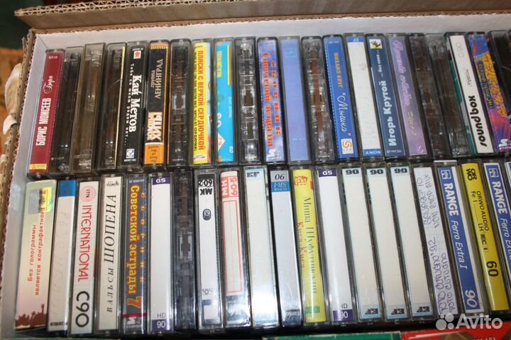 Кассеты для магнитофона