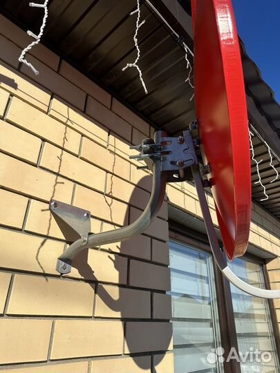 Спутниковая тарелка тв и интернет МТС