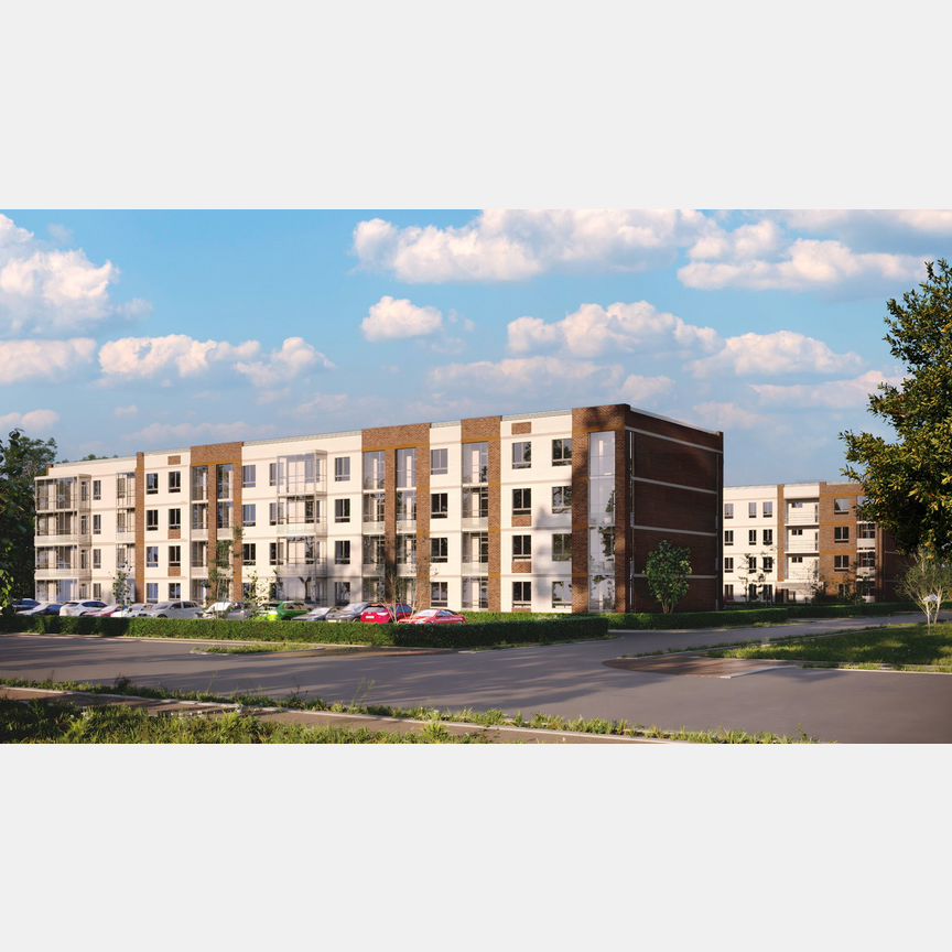 2-к. квартира, 59,1 м², 2/4 эт.