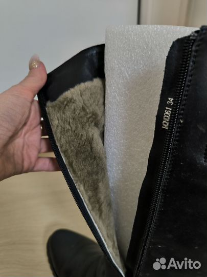 Сапоги женские натуральная кожа