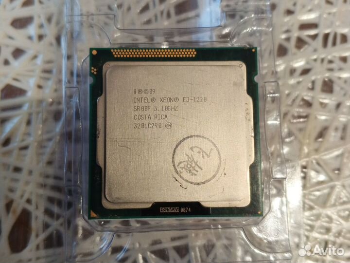 Процессор 1155 xeon e3-1220