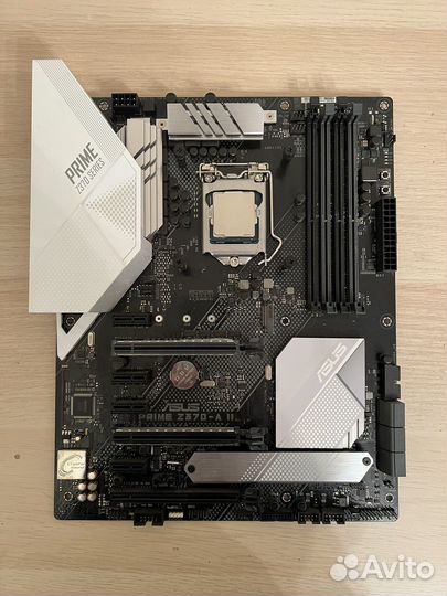 Материнская плата Asus Prime Z370 Aii + I7 8700k