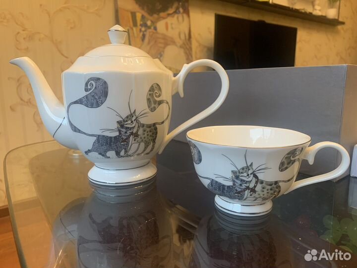Чайный сервиз новый в коробке