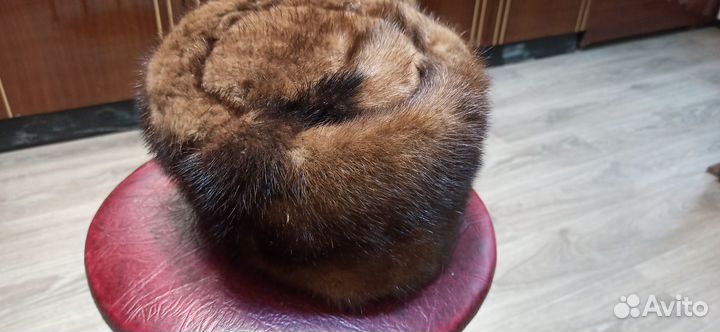 Шапка норковая женская