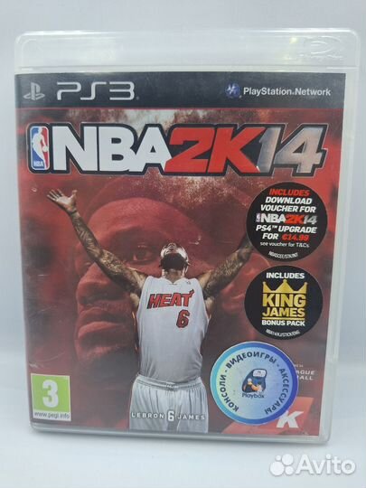 NBA 2K14 PS3 (б/у, англ.)