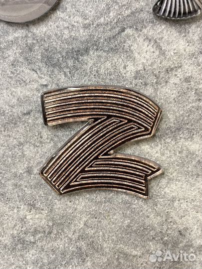 Медаль из стекла на памятник