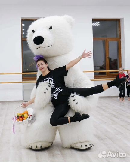 Белый мишка, поздравление Зеленоград