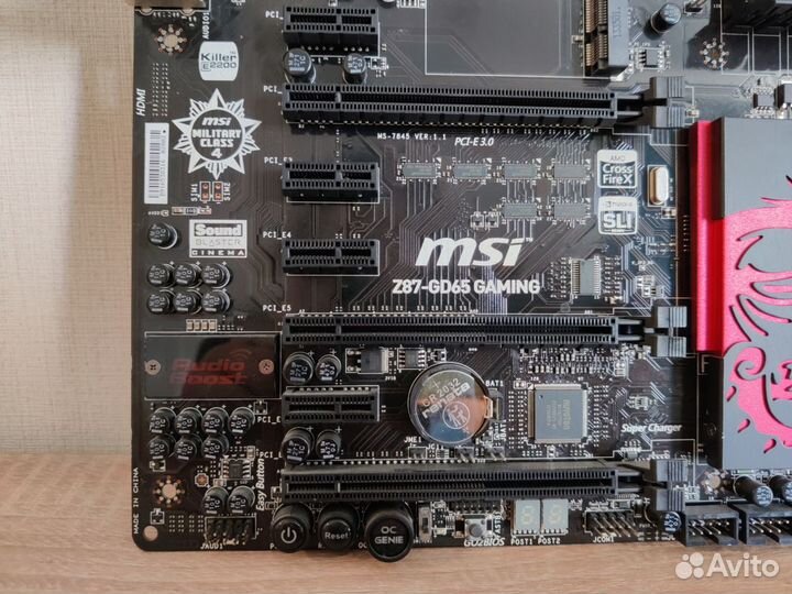 Материнская плата MSI Z87-GD65 gaming LGA 1150