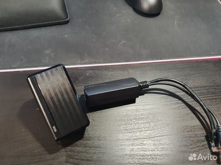 Гигабитный POE инжектор 48V + сплитер 12В 2А