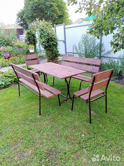 Садовая и дачная мебель арт лофт из дерева