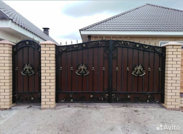 Кованые ворота
