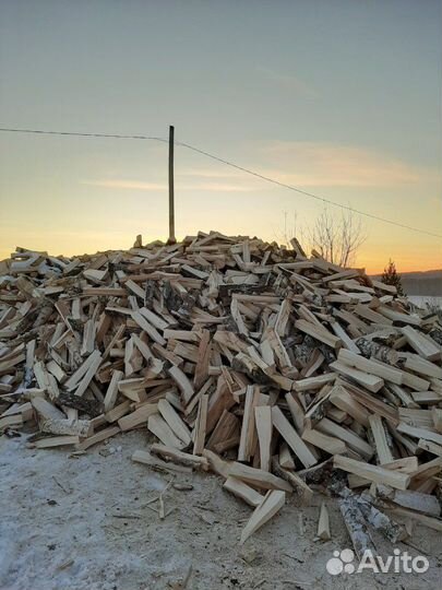 Дрова колотые