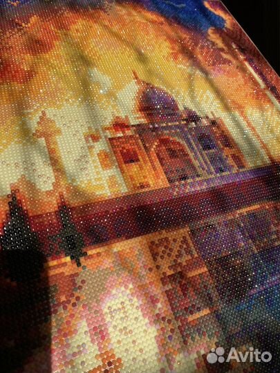 Алмазная мозаика готовая. Сюжет «Тадж Махал»