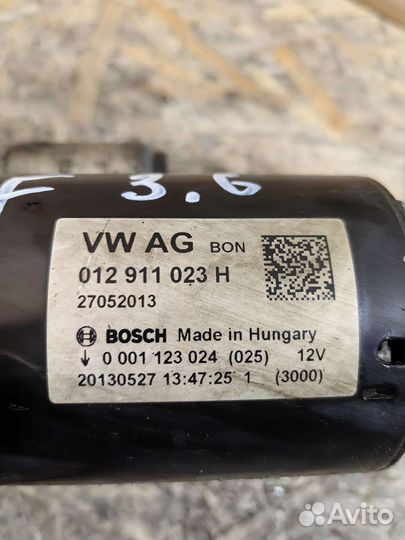 Стартер Фольксваген туарег NF 3.6 бенз. 012911023H