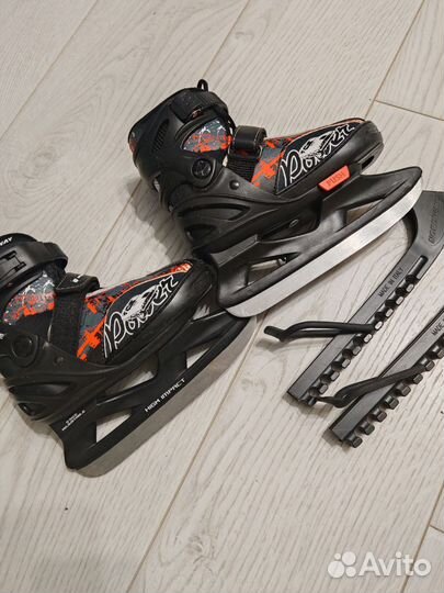 Коньки детские раздвижные 26-30