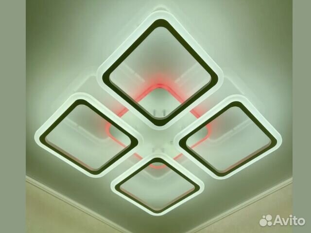 Люстра светодиодная, потолочная на 15кв\м