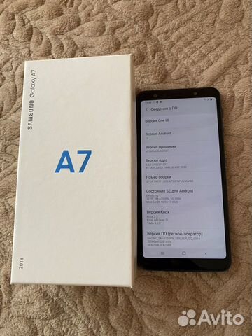 Samsung Galaxy A7 (2018), 4/64 ГБ объявление продам