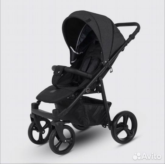 Коляска прогулочная Camarelo Eze Чёрный меланж