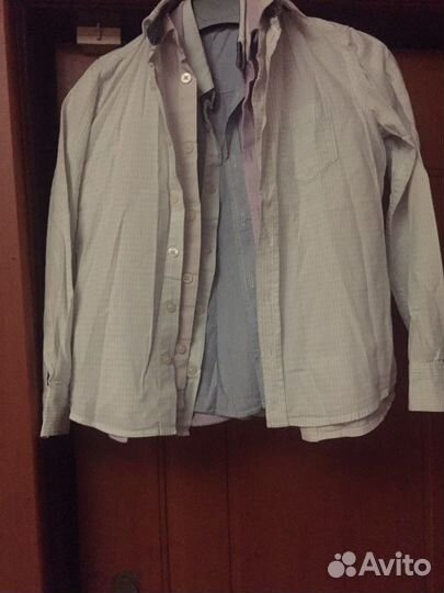 Рубашки на мальчика 122-134