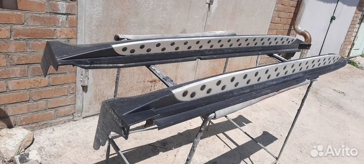 Накладки на пороги kia