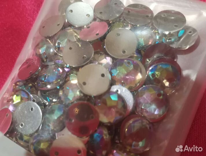 Стразы пришивные