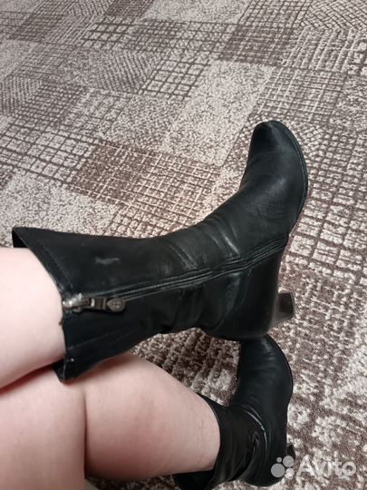 Сапоги женские натуральная кожа