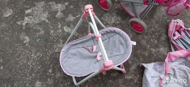 Коляски складные сидячие для кукол