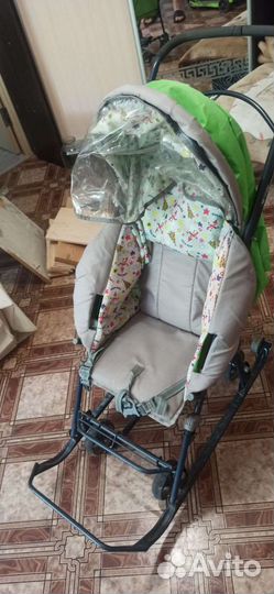 Детские санки коляска ника