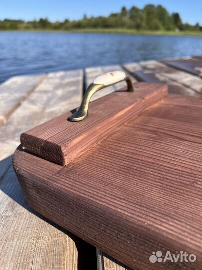 Поднос деревянный