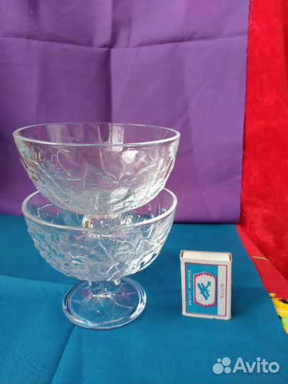 Ваза конфетница, для фруктов на ножке СССР