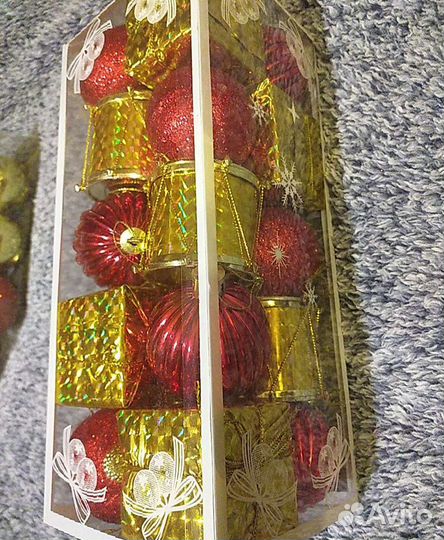 Ёлочные игрушки разные, цена за всё