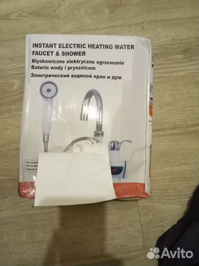 Проточный водонагреватель кран