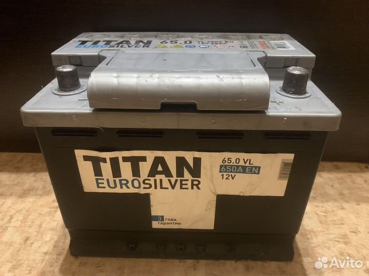 Аккумулятор titan 65ач