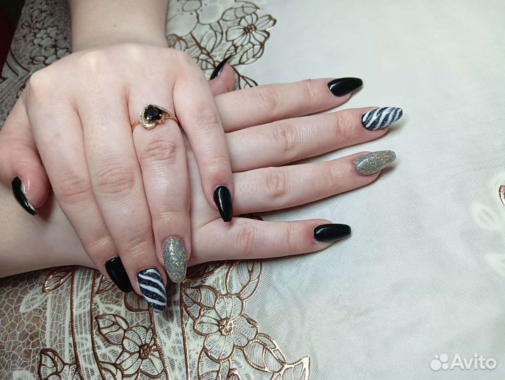 Маникюр,Наращивание