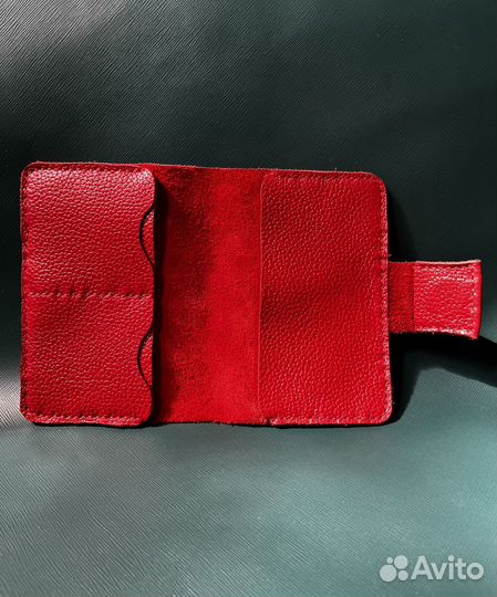 Обложка для паспорта из натуральной кожи