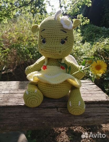 Динозаврик, ручная работа