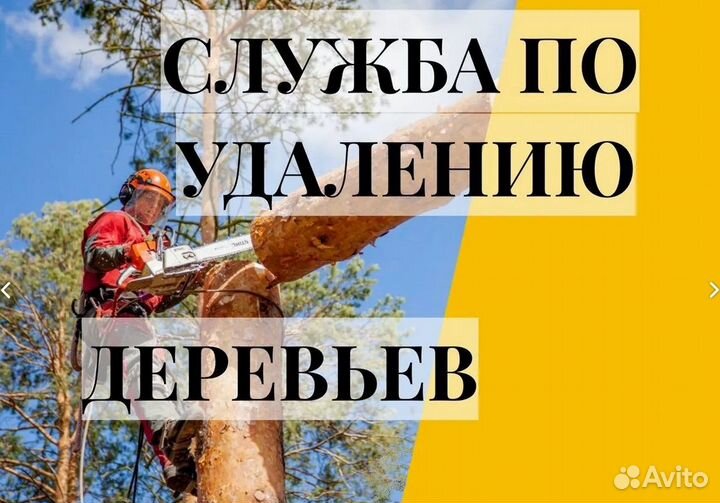 Спил деревьев Удаление пней Расчистка участка