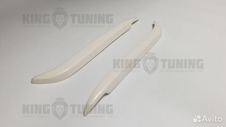 Накладки на фары BMW E46 седан дорестайлинг