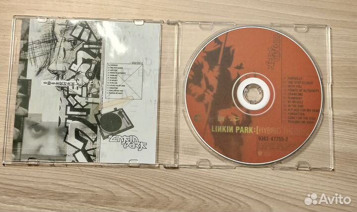 Диск Linkin park- hybrid theory CD