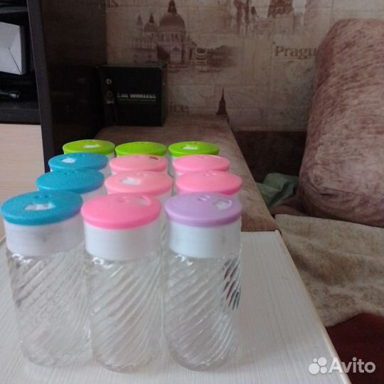 Баночки для специй набор 12