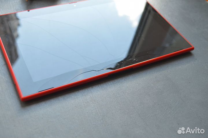 Планшет lumia nokia 2520, битый, актуально