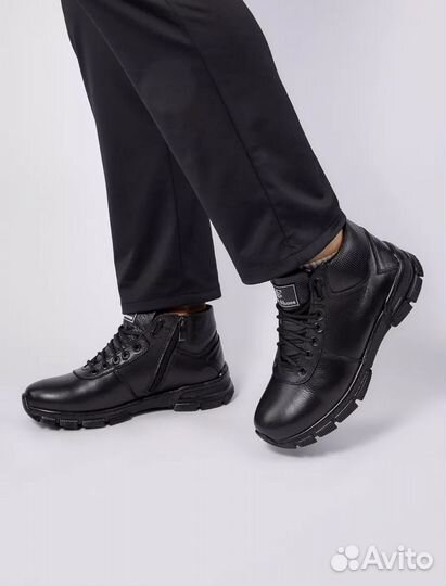 Зимнии ботинки мужские новые