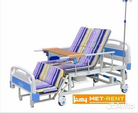 Кровать для лежачих больных мех - кресло c WC