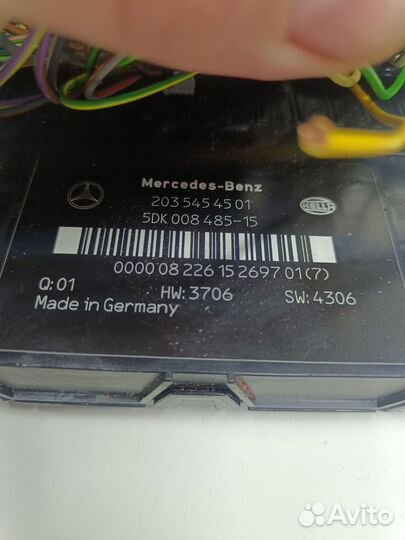 Передний блок Sam mercedes W203,209,CLC